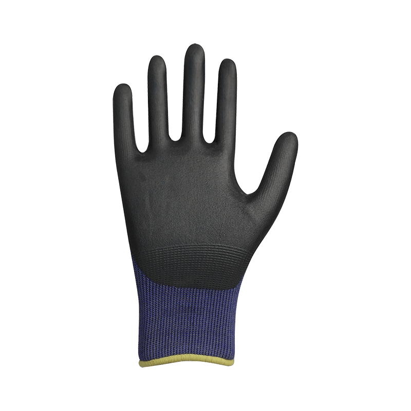 18G HPPE/steel fiber liner with foam nitrile coating