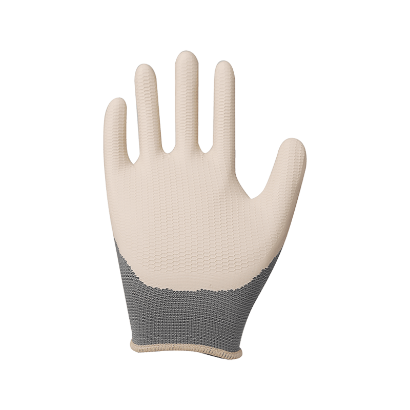 13G polyester with anti slip foam latex coating