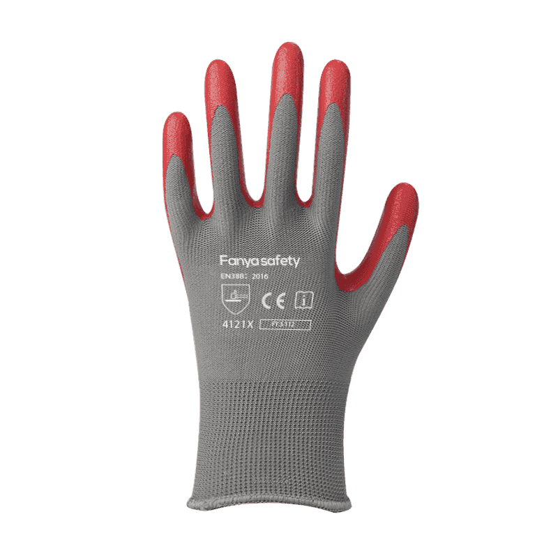 13G polyester liner with nitrile coating