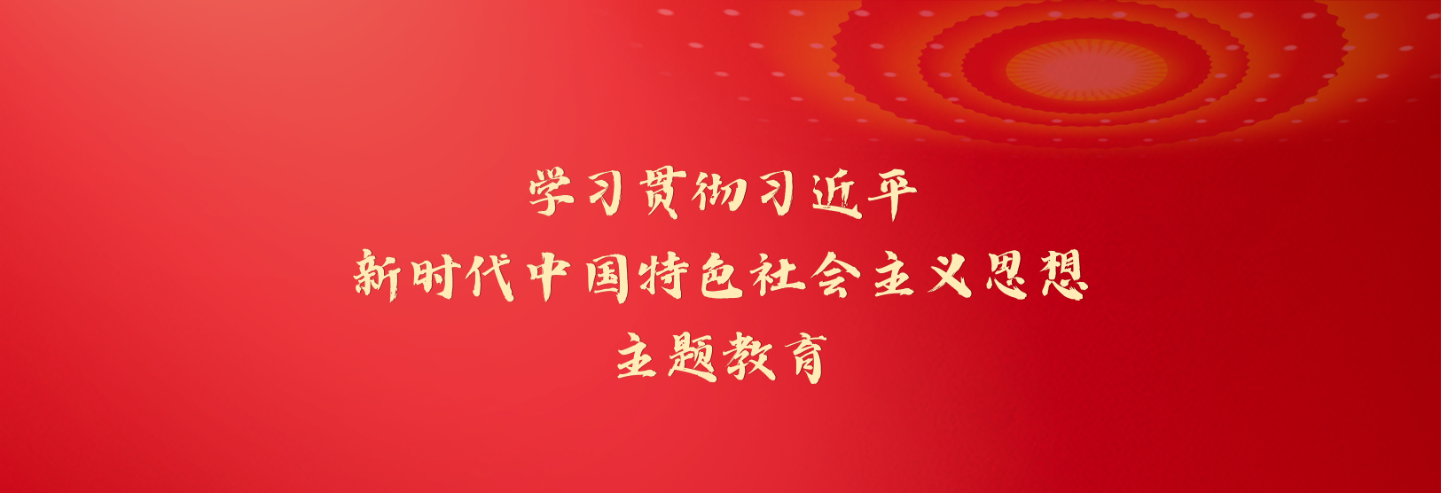 學(xué)習(xí)貫徹習(xí)近平新時(shí)代中國特色社會(huì)主義思想主題教育